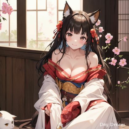猫耳きものがーる サンプル8ページ目