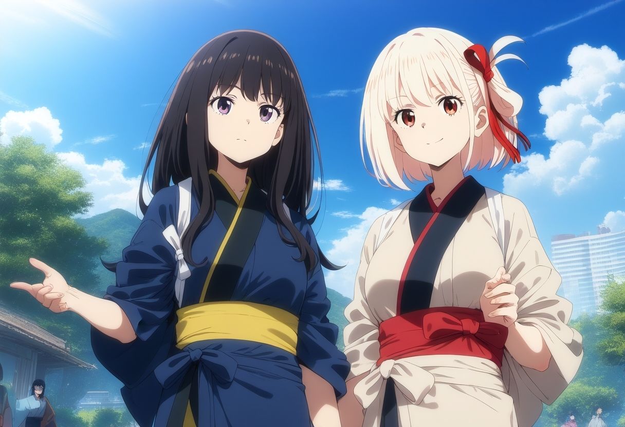 錦○千束＆井○上たきな 温泉エッチ サンプル1ページ目