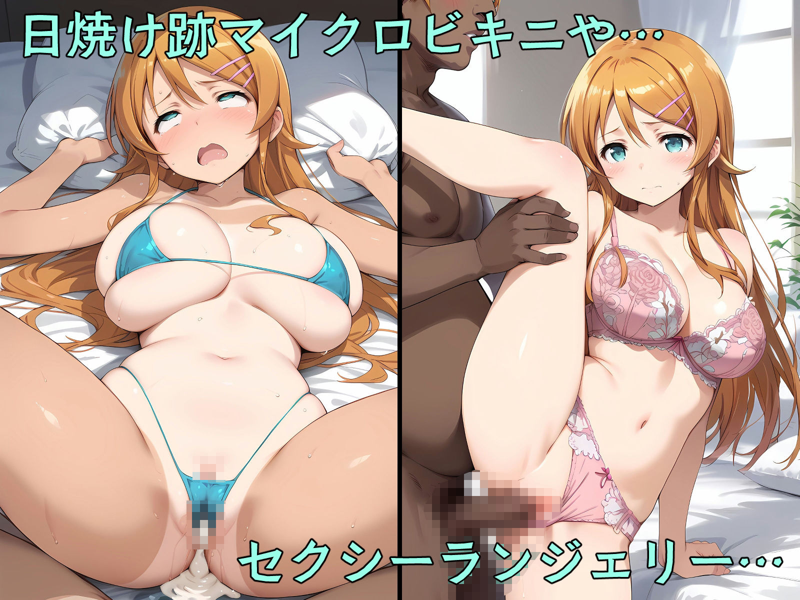 高〇桐乃と10種類のコスプレえっち サンプル3ページ目