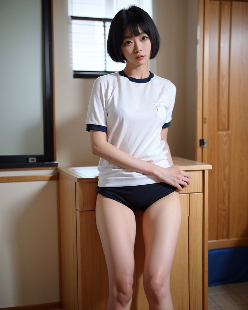 ブルマとおっぱい 実写系AI超リアルCG集（148枚） サンプル3ページ目