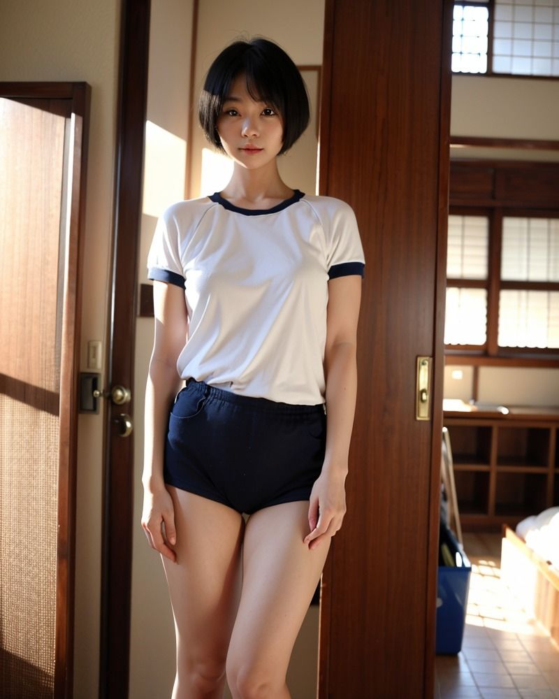 ブルマとおっぱい 実写系AI超リアルCG集（148枚） サンプル5ページ目