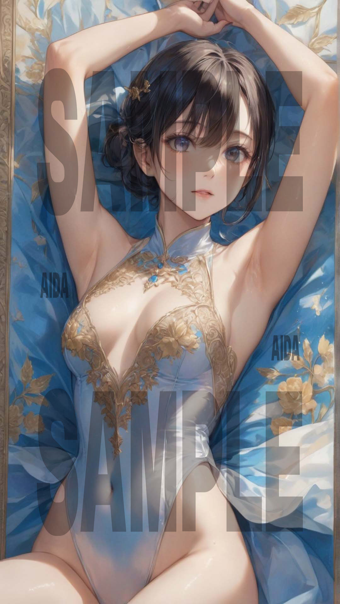 感動 AIアート 美女 絵画集 雅 vol 3 サンプル1ページ目