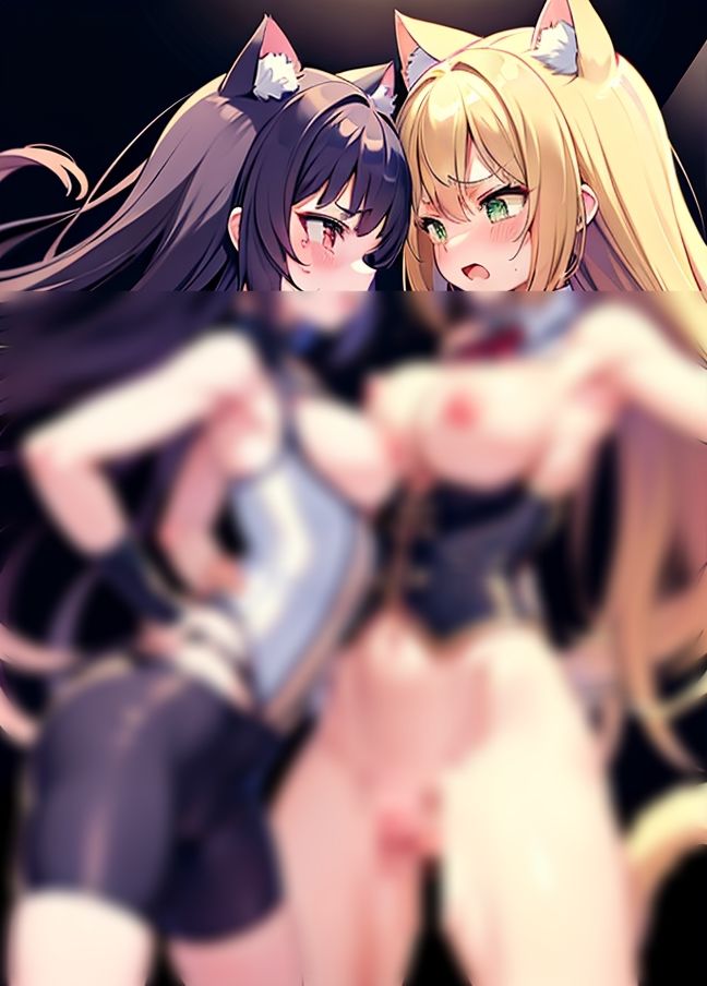 ネコミミ！ケモノミミ！女同士のバトル発生中！ サンプル7ページ目