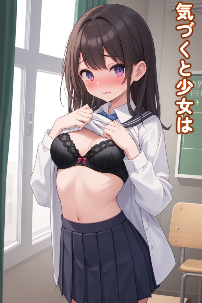 恥じらい少女 サンプル3ページ目