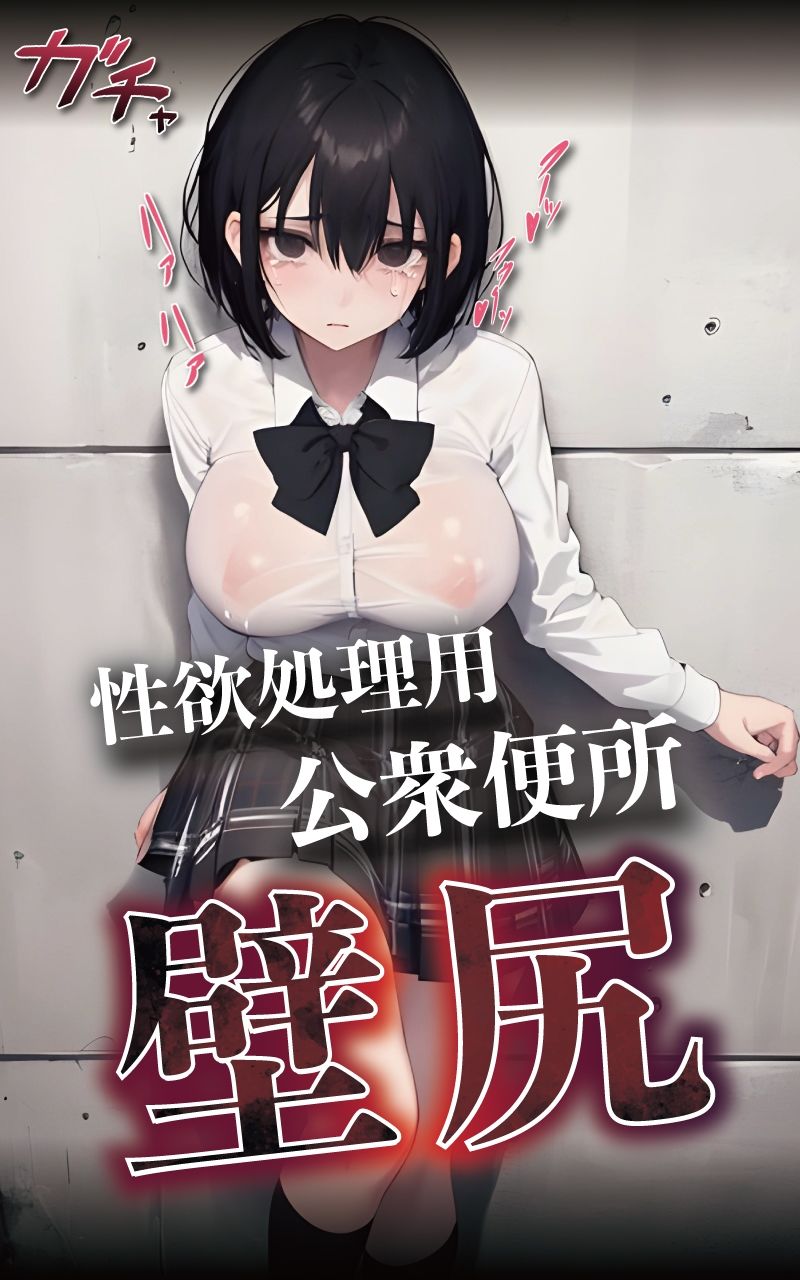 女子校生『壁尻3』公衆便所【シリーズ第3弾】 サンプル1ページ目