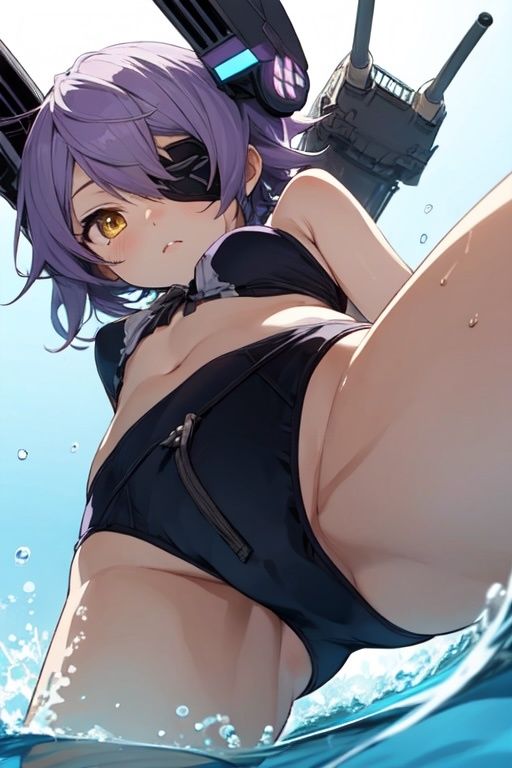 虹かけ誌 艦隊◯れくしょん イラスト集21 天龍 うっしゃぁっ！ サンプル9ページ目