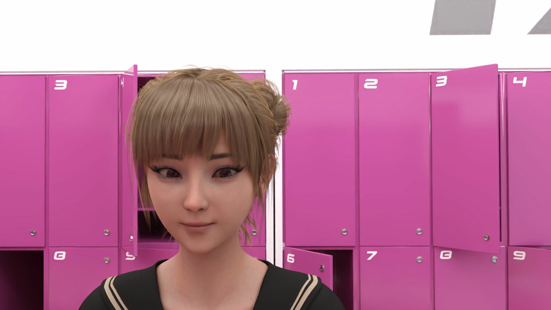 【△100●100】一ノ瀬廻里、彼氏の変態性癖に付き合う。ロッカールームで開脚＆パンチラを彼氏に撮影させる。［第三者と彼氏のスマホ2視点パック♪PV02:青色］ サンプル3ページ目
