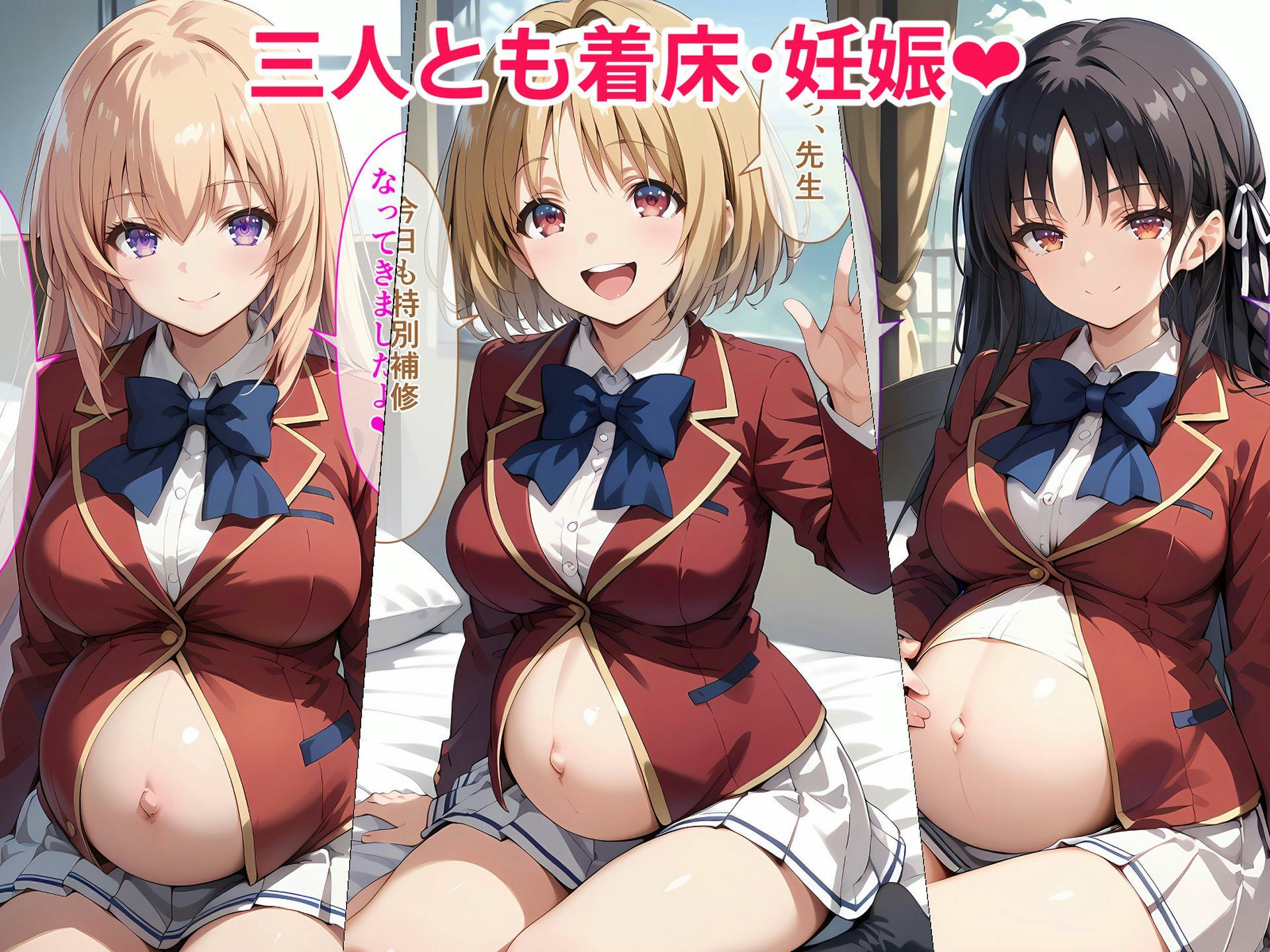 ようこそ中出し種付け教室へ 催〇おじさんの妊娠孕ませ生活 サンプル9ページ目