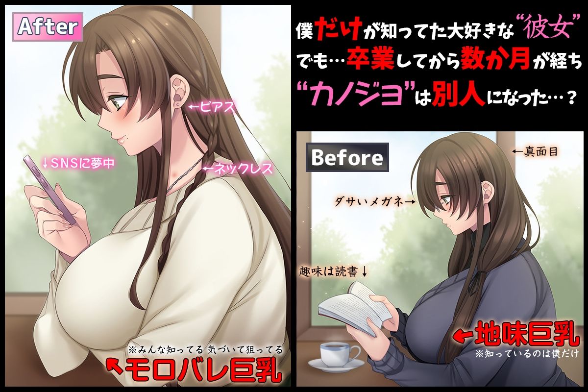 どしたん？話聞こうか？地味顔隠れ巨乳のあの子がヤリチンに食われた合言葉 サンプル1ページ目