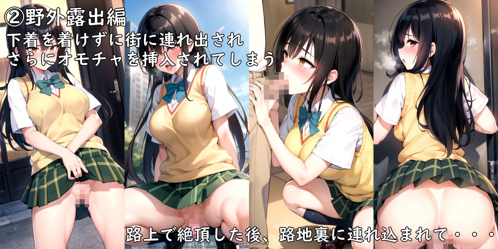 よくある話2 〜犯●れた少女が男たちのオモチャになる話〜 サンプル2ページ目