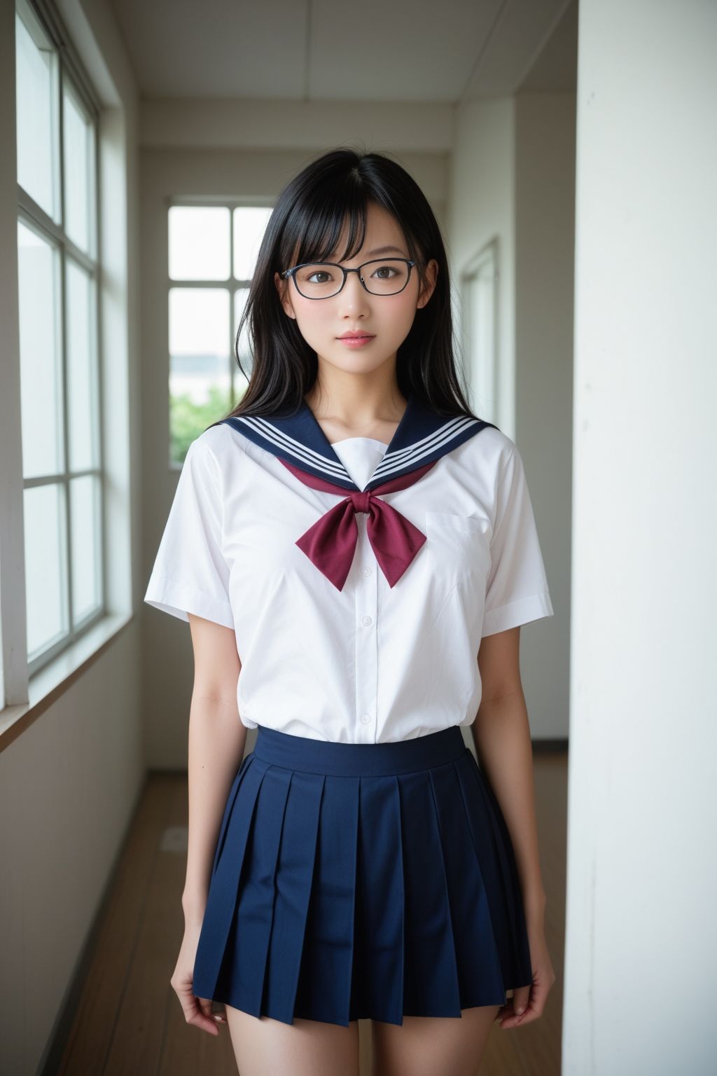 表は真面目な優等生裏は淫らな淫乱痴女 サンプル2ページ目