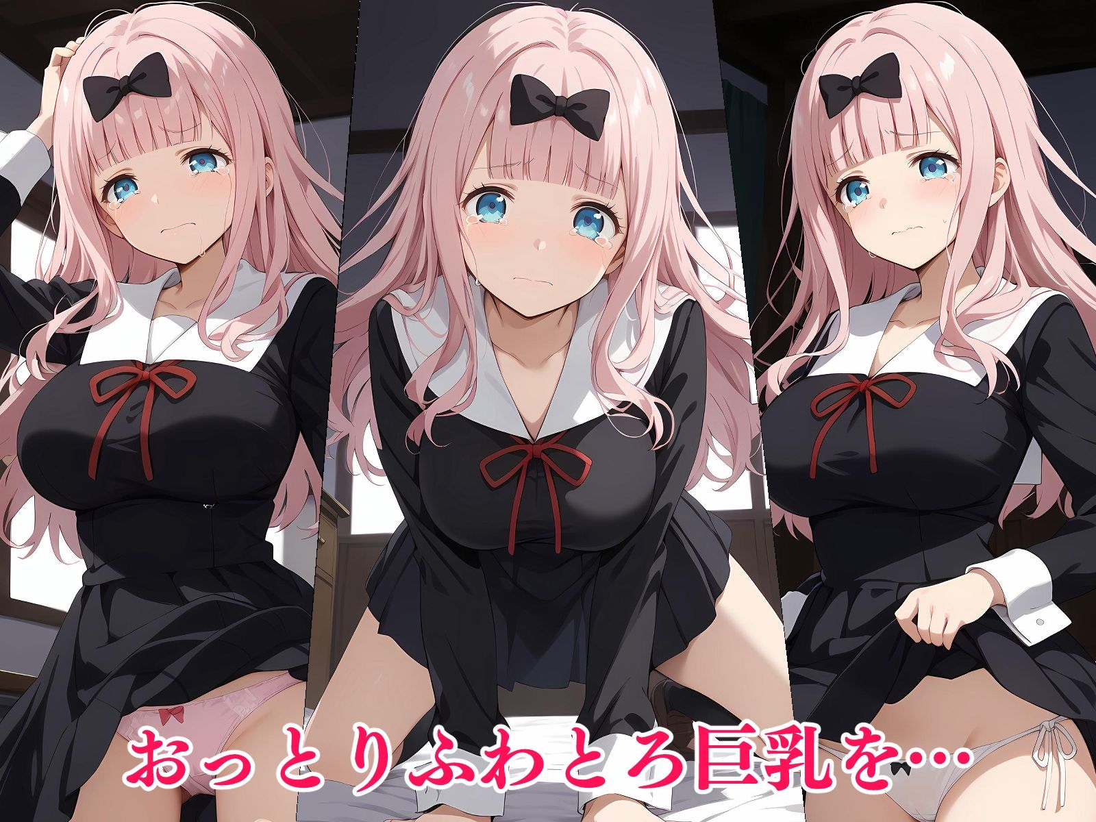 脅され泣きじゃくり藤〇千花 サンプル1ページ目