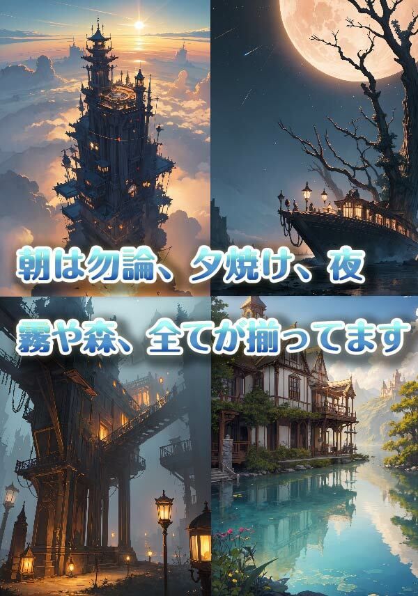 Fantasy World of Silence サンプル2ページ目