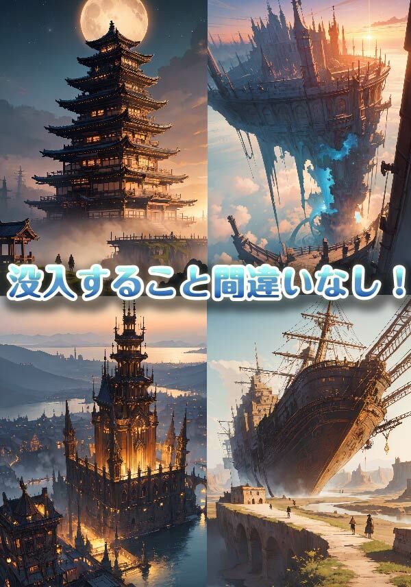 Fantasy World of Silence サンプル3ページ目