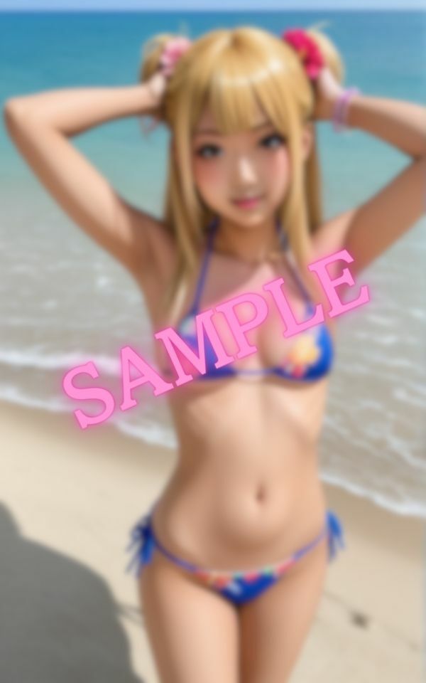 水着のセフレと海デート！勃起がバレないかドキドキ… サンプル6ページ目