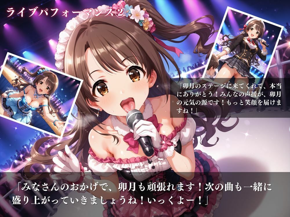 島村 卯月 〜シンデレラの秘密〜 サンプル3ページ目