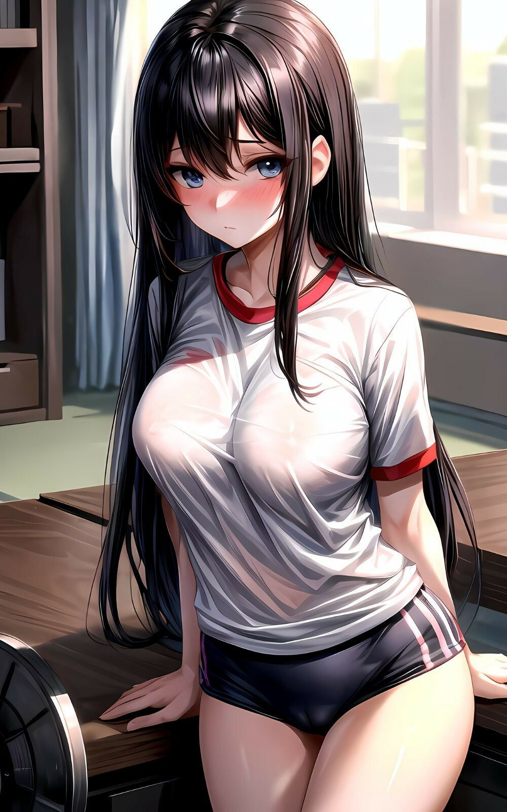 ブルマ体操着の女子校生とヤリまくり サンプル1ページ目
