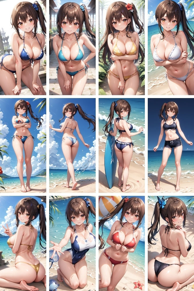 夏のあやめの水着写真集 きゃんでぃタイム サンプル5ページ目