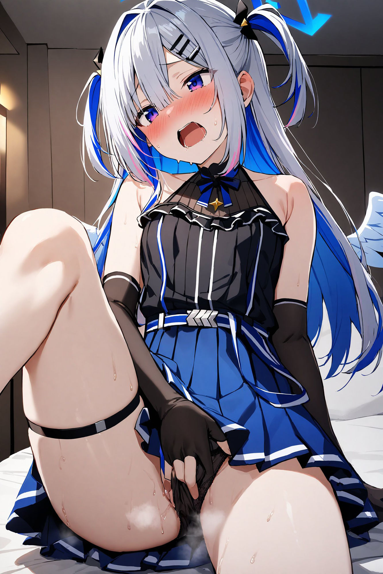 着たままひとりえっち〜天音かなた編〜 サンプル6ページ目