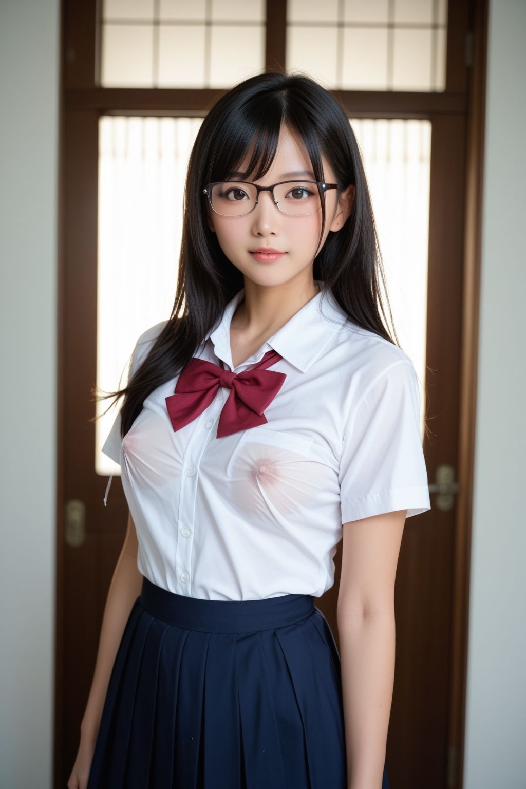 表は真面目な優等生裏は淫らな淫乱痴女2 サンプル2ページ目