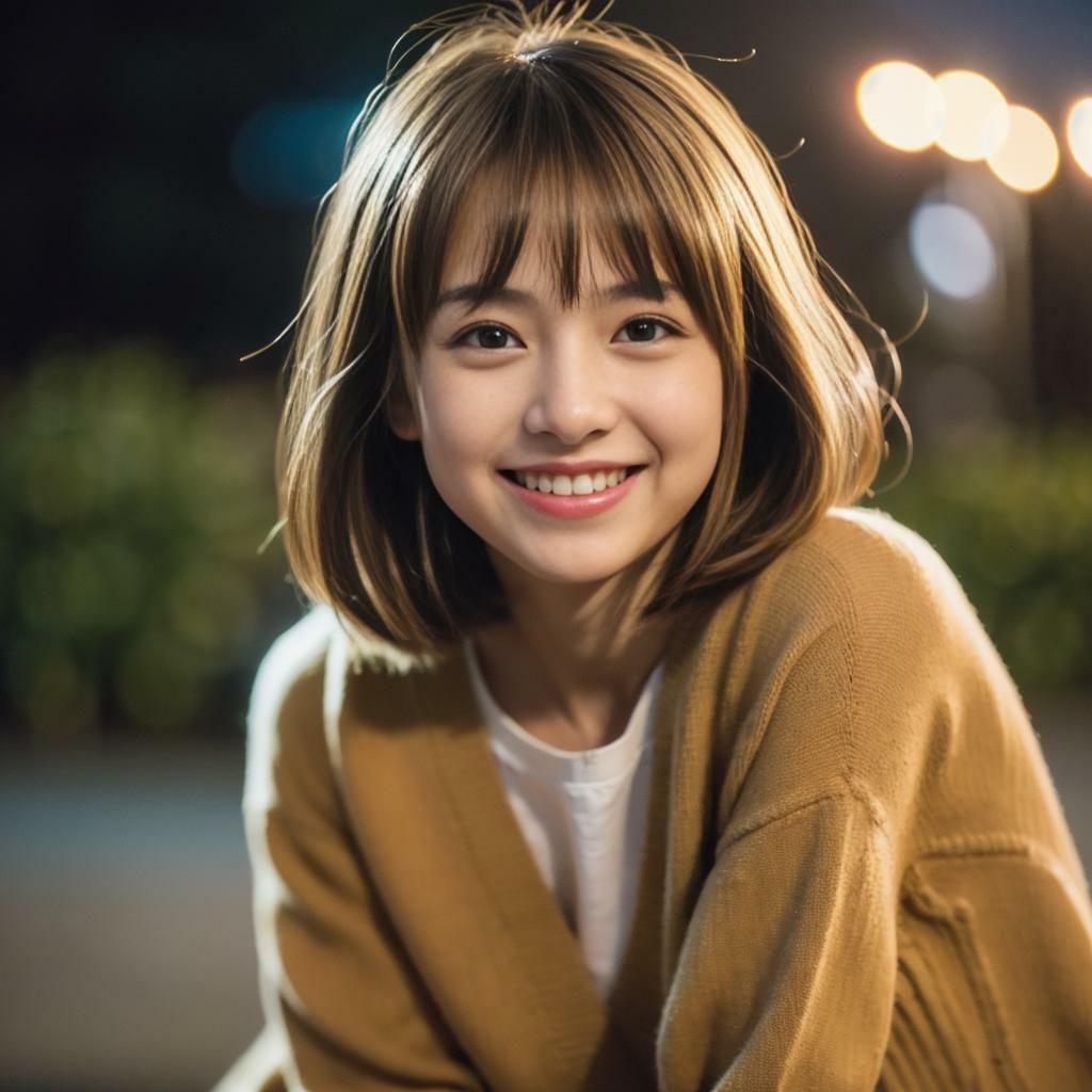 夜の街で:犬系女子との甘美なデートスナップ サンプル4ページ目