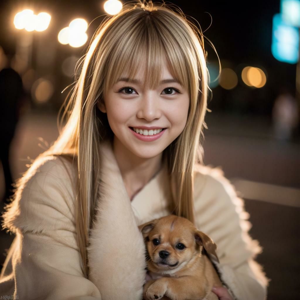 夜の街で:犬系女子との甘美なデートスナップ サンプル10ページ目