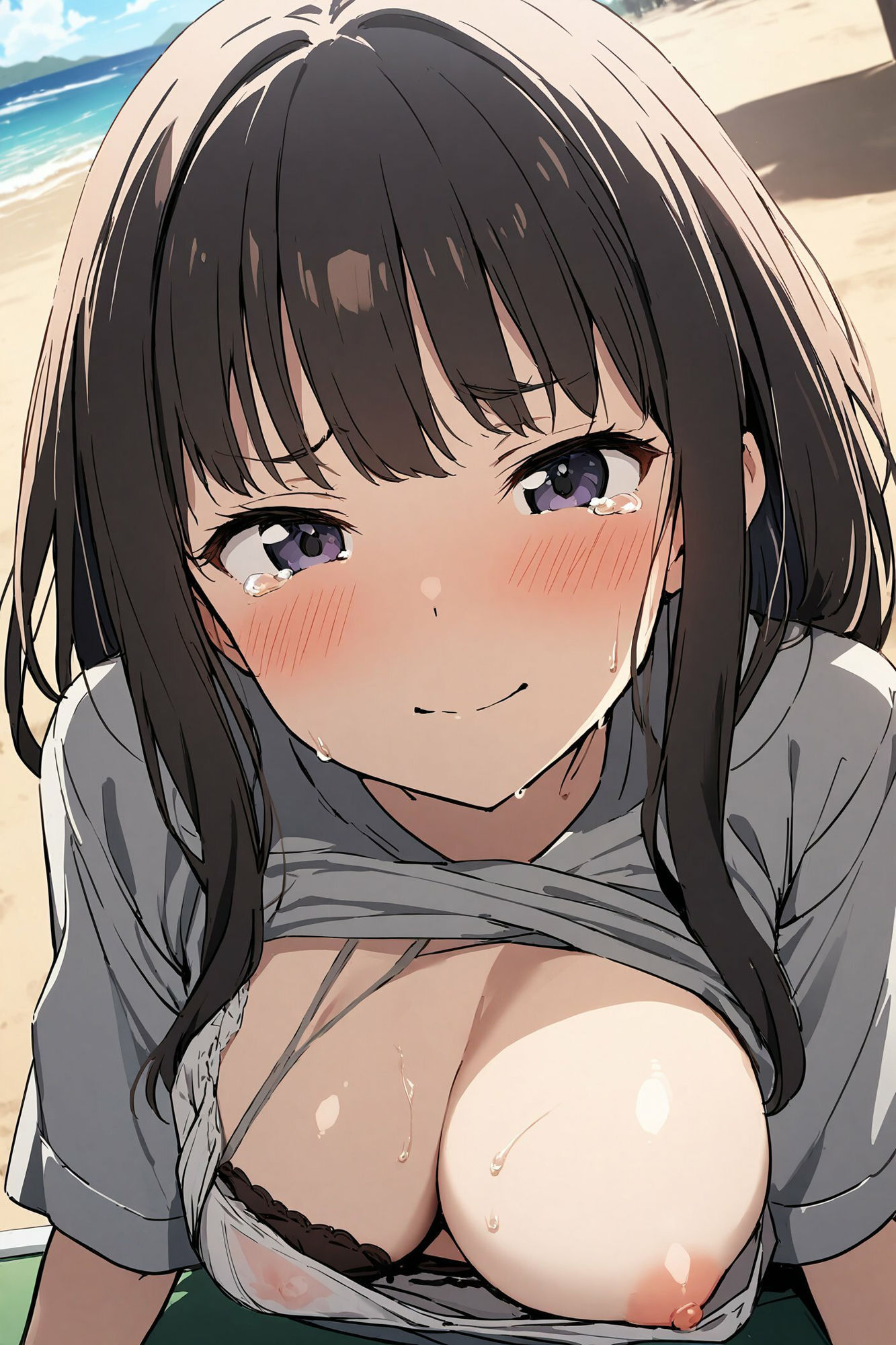 こっそりおっぱいを見せてくれる〜井ノ上たきな編〜 サンプル3ページ目