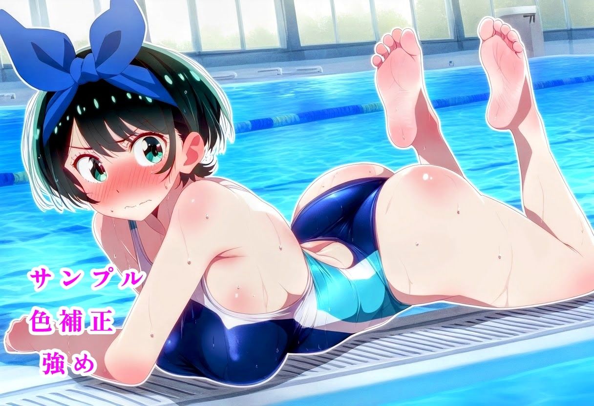 Ai image book.17 更〇瑠夏 競泳水着とJK サンプル3ページ目
