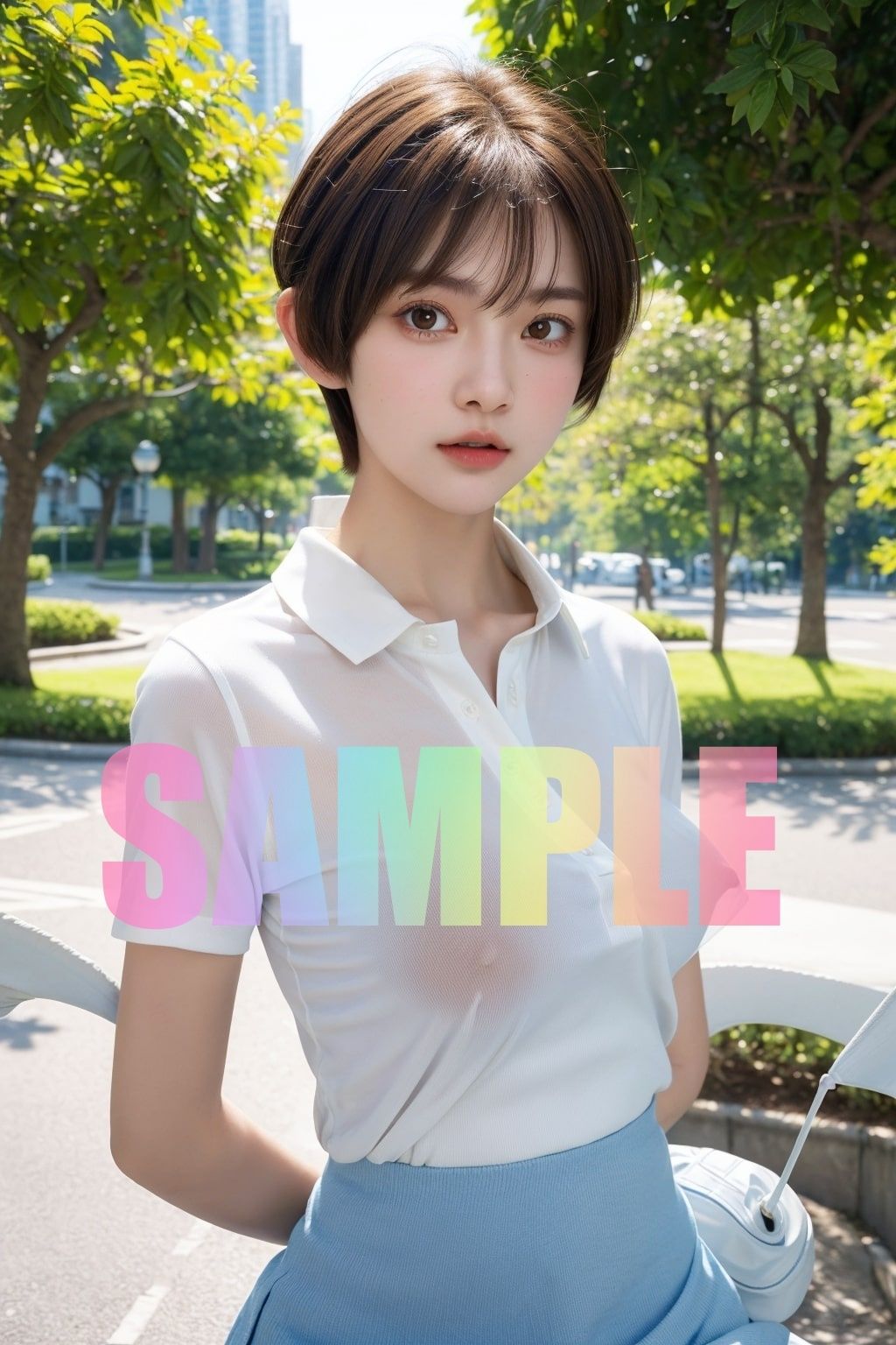 素人美女達のヌード写真集 露出！ サンプル3ページ目