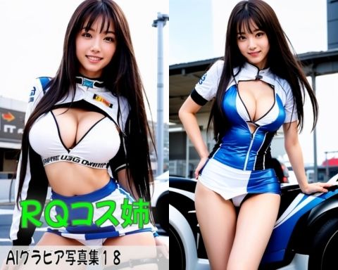 AIグラビア写真集18〜RQコス姉〜 サンプル1ページ目
