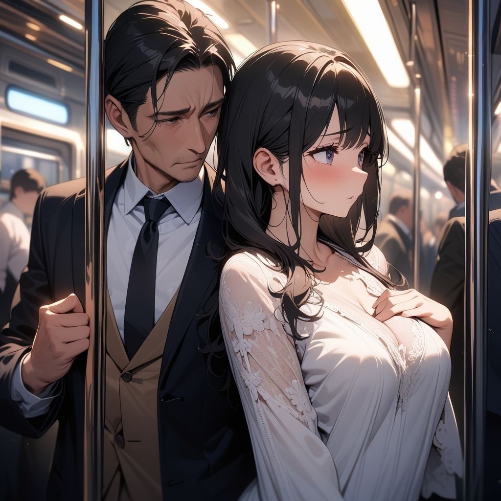 紗栄子 電車編 サンプル1ページ目