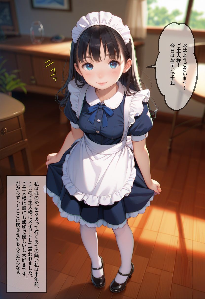 私はご主人様のメイド〜なんでもします〜 サンプル1ページ目