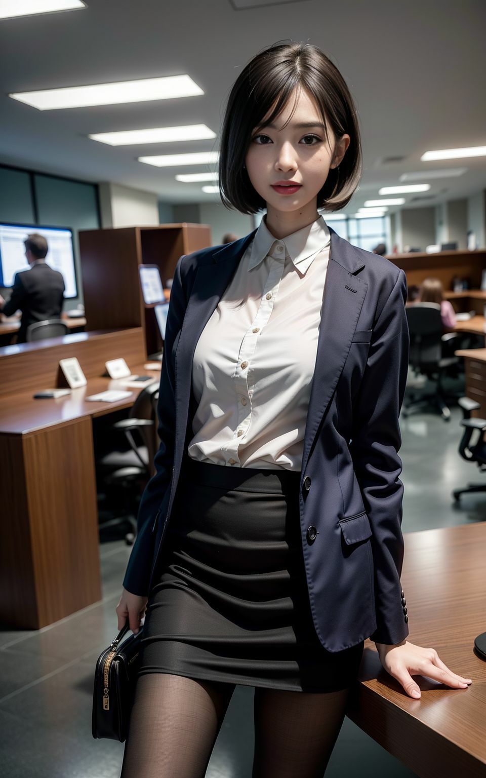 働く女子 OLさん（2） サンプル2ページ目