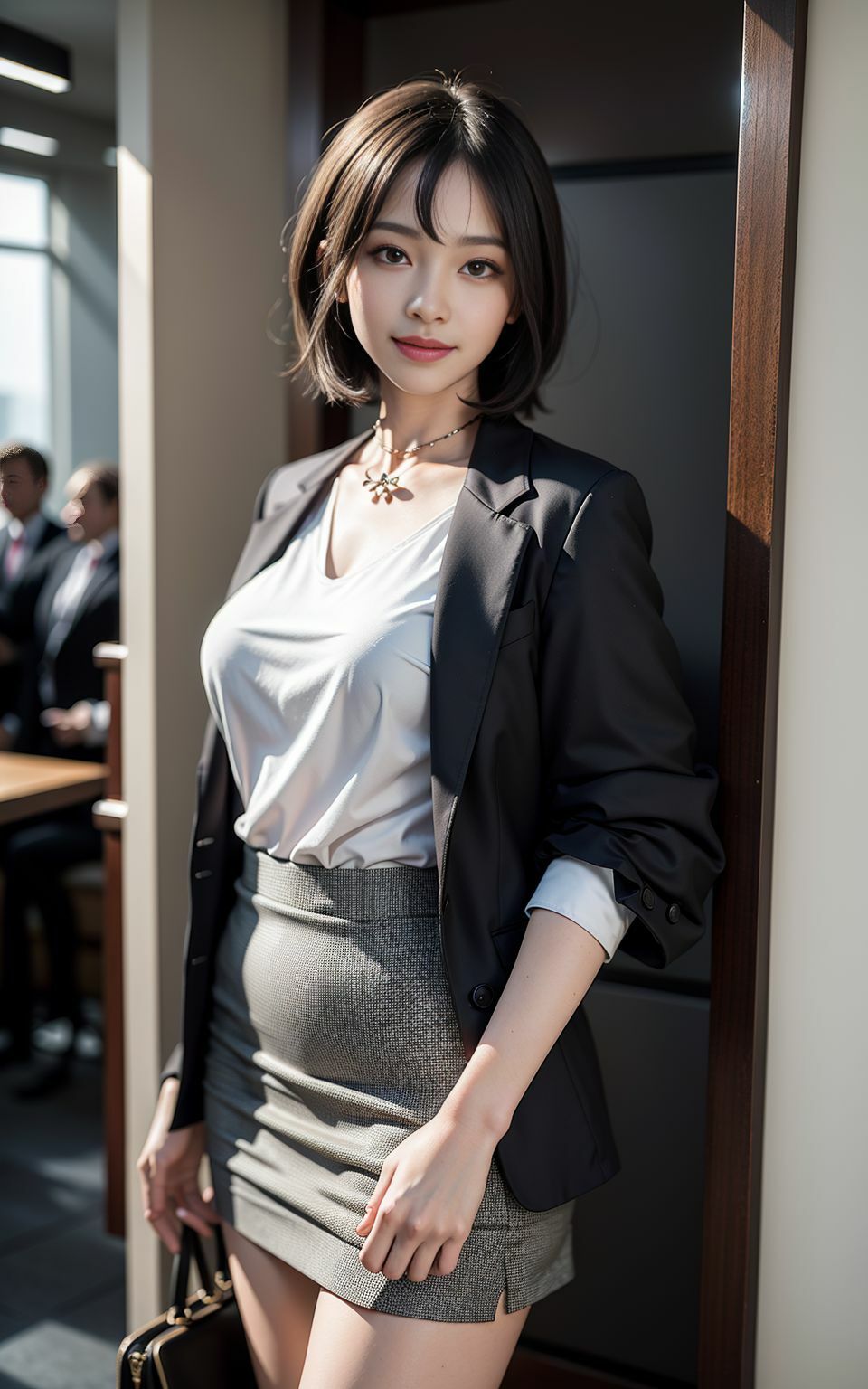働く女子 OLさん（2） サンプル5ページ目
