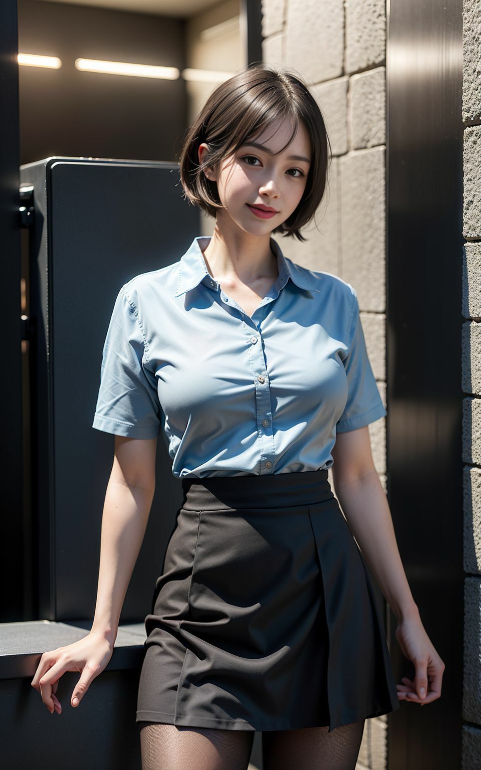 働く女子 OLさん（2） サンプル9ページ目