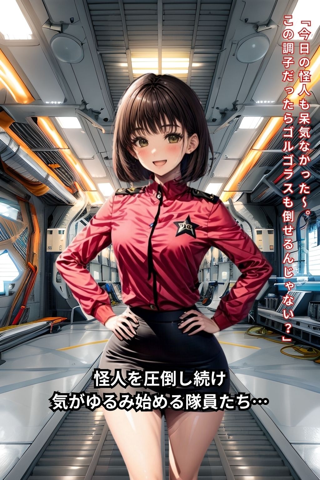 ラピスレンジャー 〜ボディコン洗脳の恐怖〜 VOL.1 サンプル2ページ目