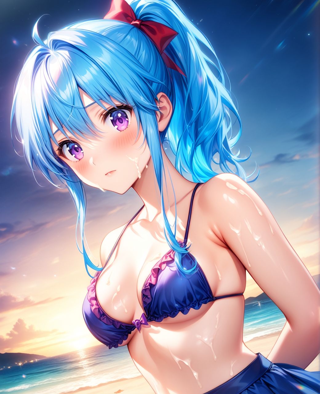 美少女〇〇まみれ・ぼ〇ん（幽遊白書） サンプル2ページ目