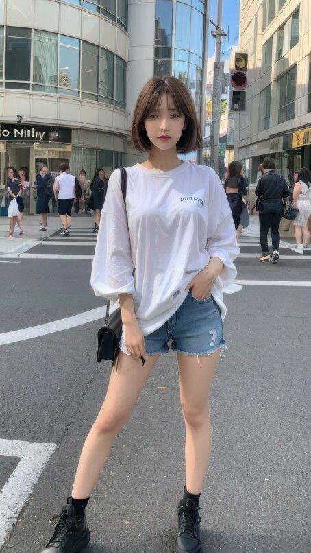 AI生成 日本の美人OL図鑑 Vol.1 渋谷編-カジュアル特集 サンプル5ページ目