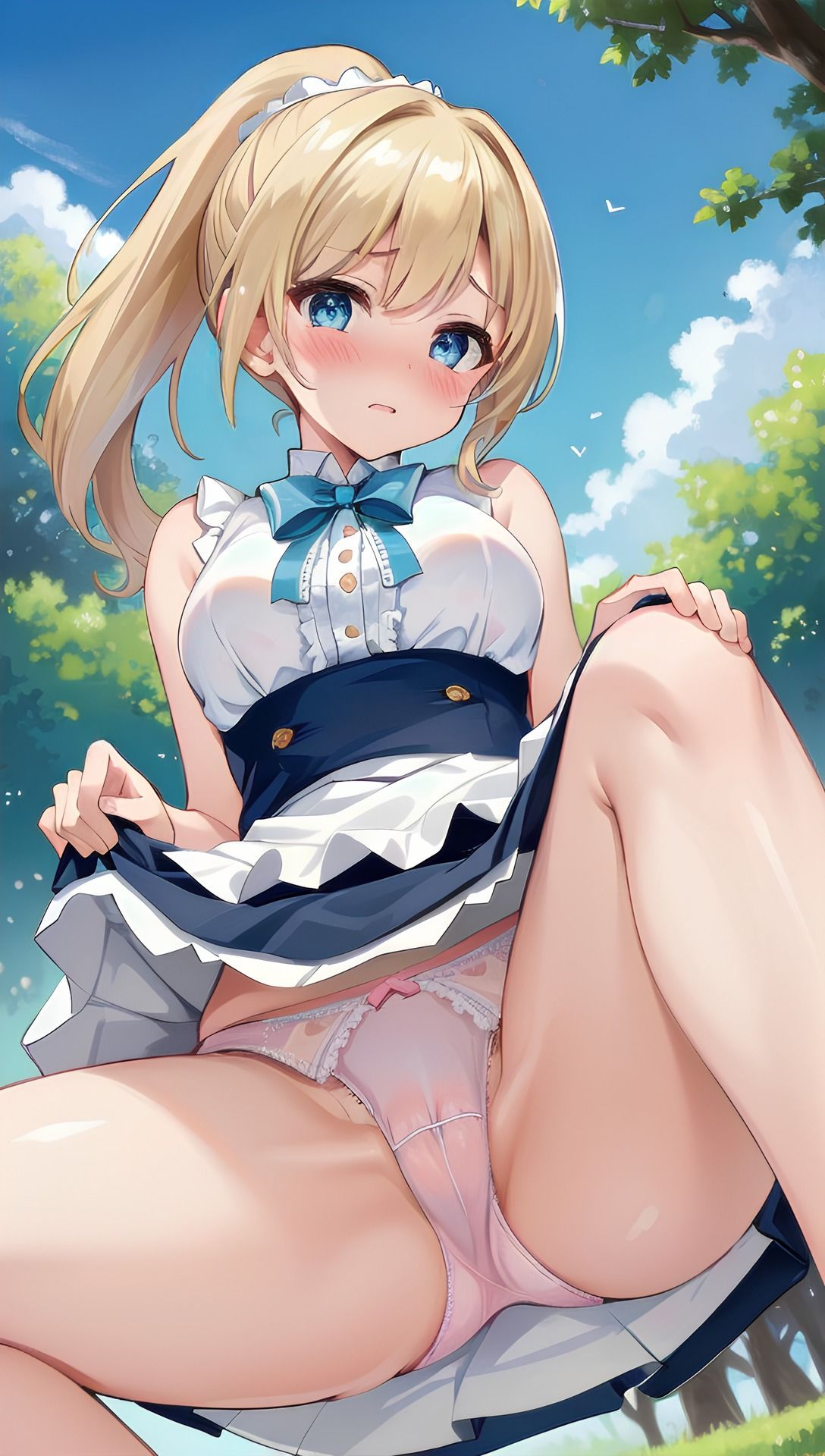 金髪ポニテの妹 サンプル2ページ目