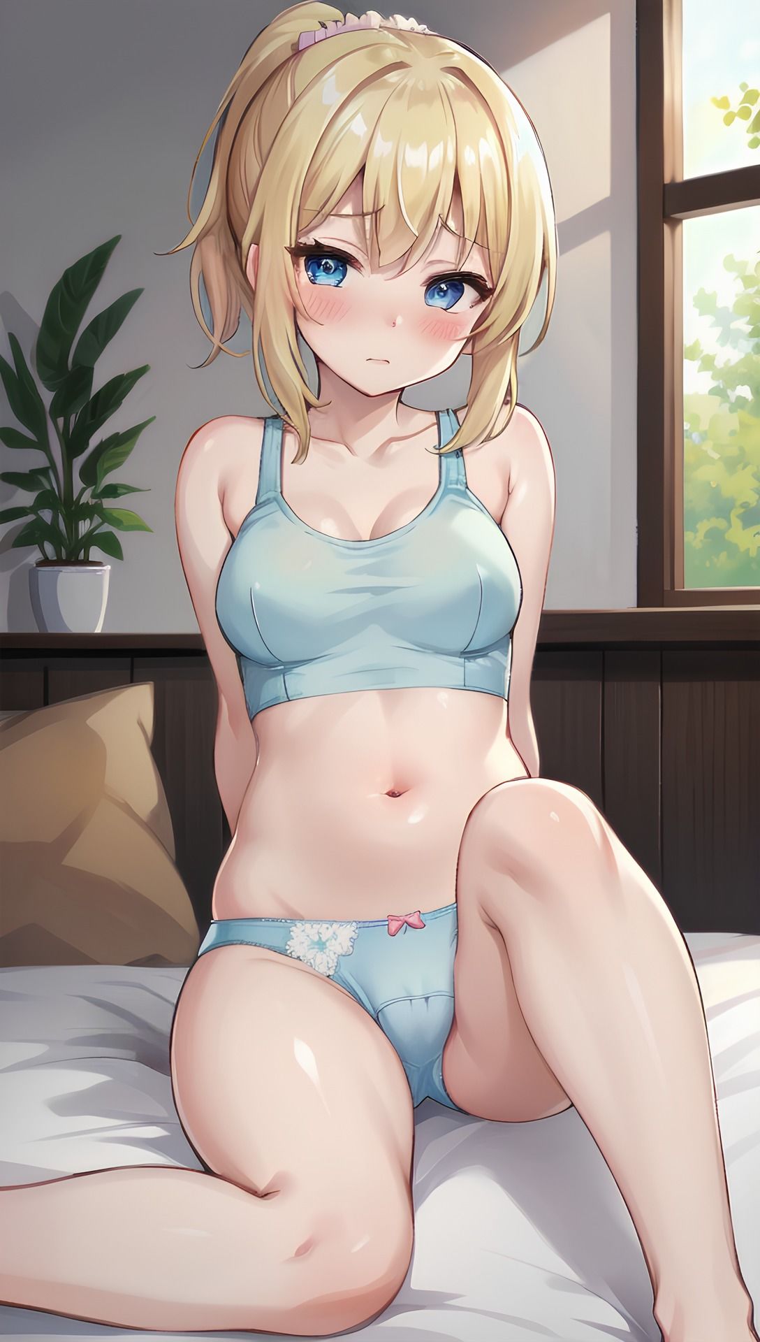 金髪ポニテの妹 サンプル3ページ目
