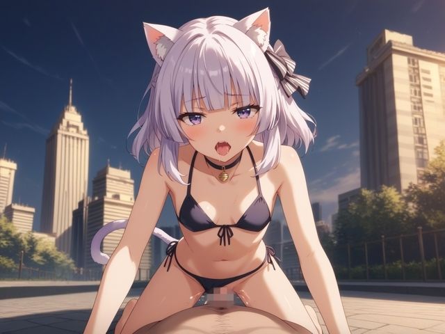 【480枚】坂柳◯栖のコスプレえっち サンプル4ページ目