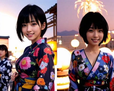 AIグラビア写真集20〜妹と浴衣で・・・〜 サンプル2ページ目