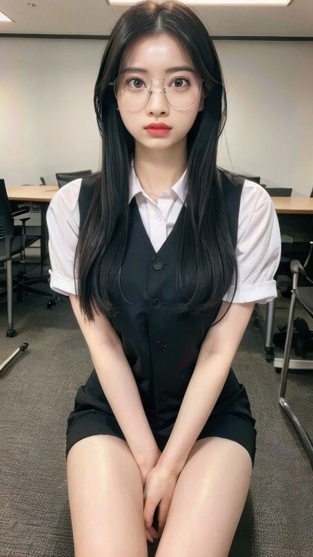AI生成 日本の美人鑑 Vol.4 霞OL図鑑 Vol.4 霞が関編-オフィスユニフォーム特集 サンプル4ページ目