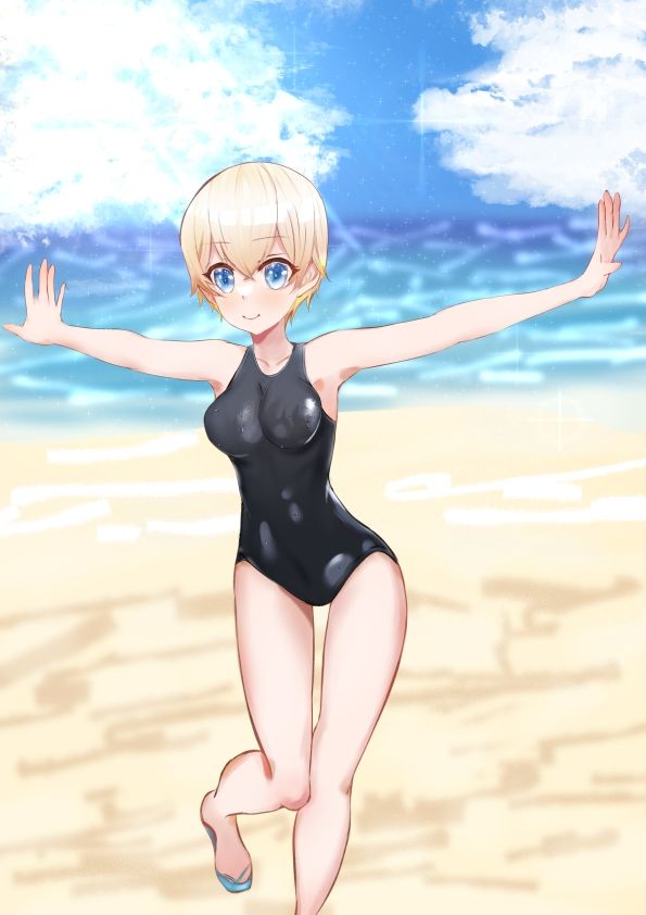 水着のお姉さん 2024 サンプル2ページ目