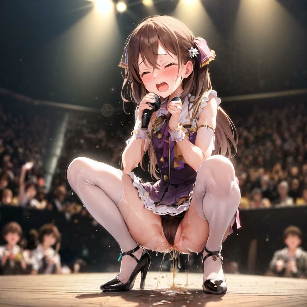 アイドルフェチ もう我慢できずに放尿編 サンプル10ページ目