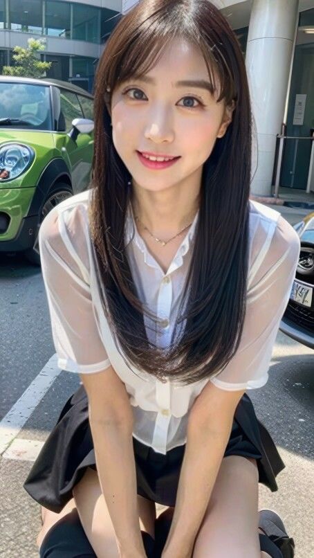 AI生成 日本の美人OL図鑑 Vol.2 博多編-カジュアル特集 サンプル5ページ目