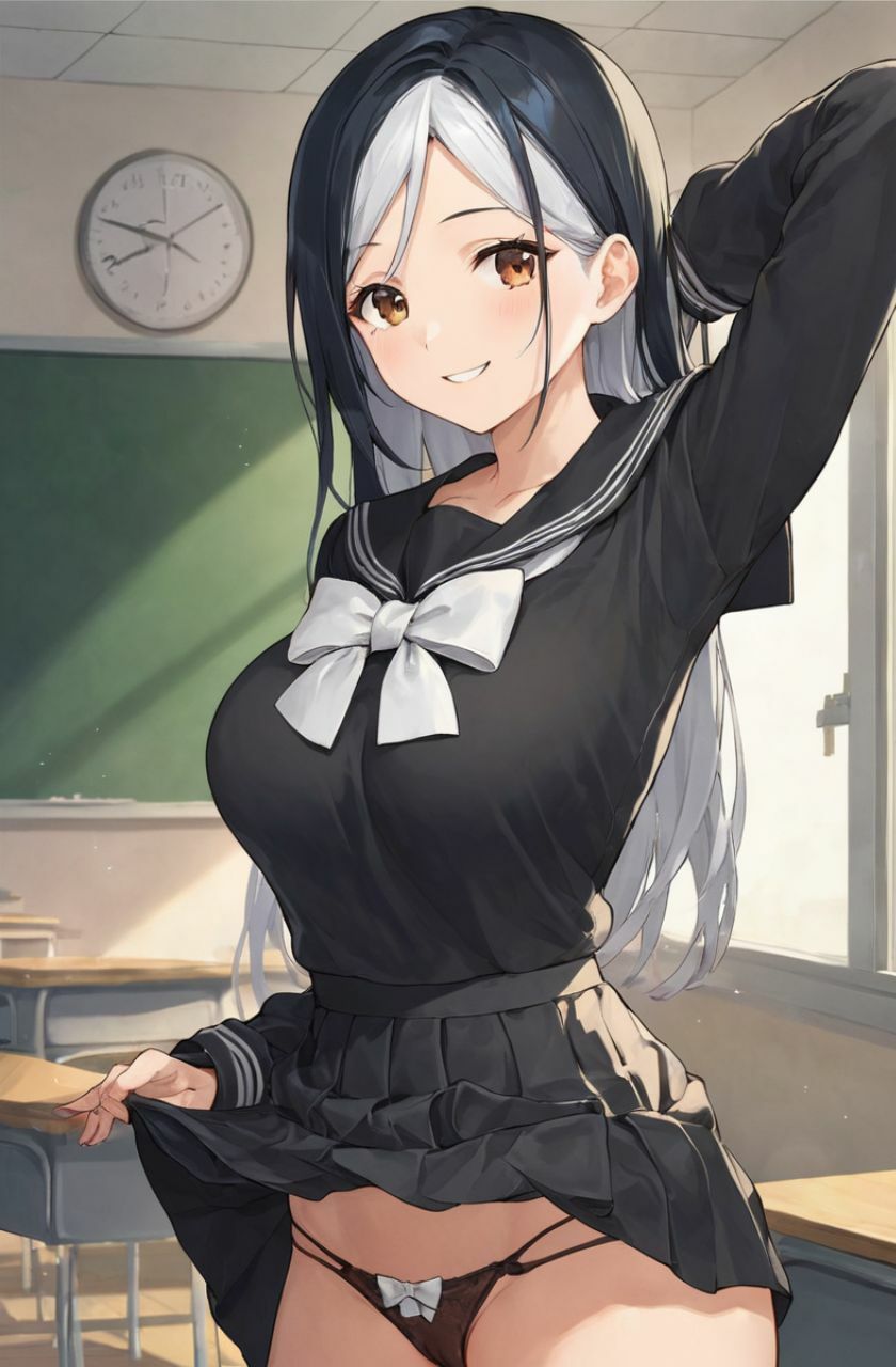淫乱学園イラスト集 サンプル1ページ目