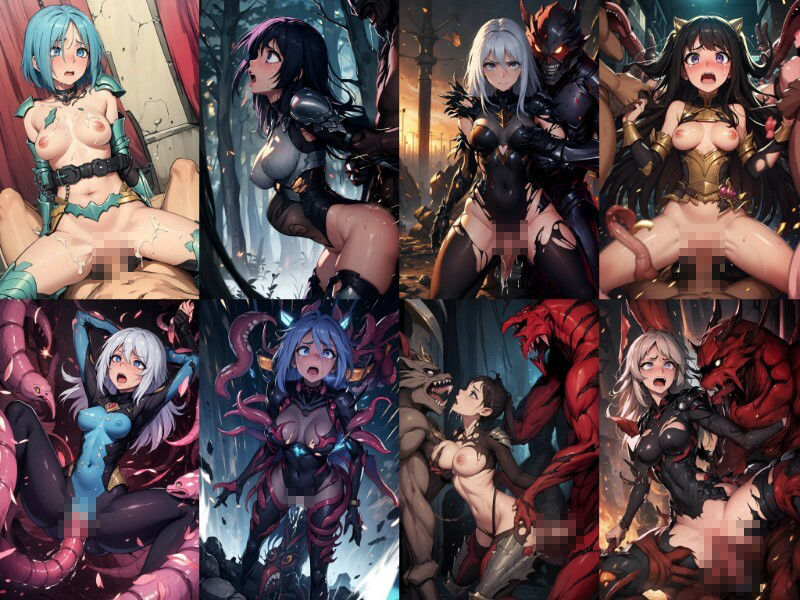 【敗北】完全版 戦いに敗れし美しき女戦士たちの知られざるその後… サンプル6ページ目