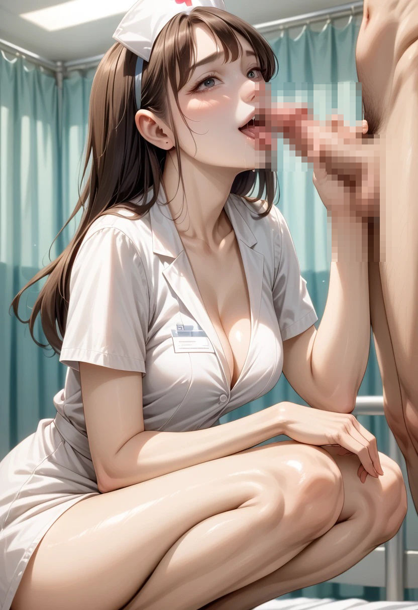 淫乱痴女ナースの射精管理 サンプル5ページ目