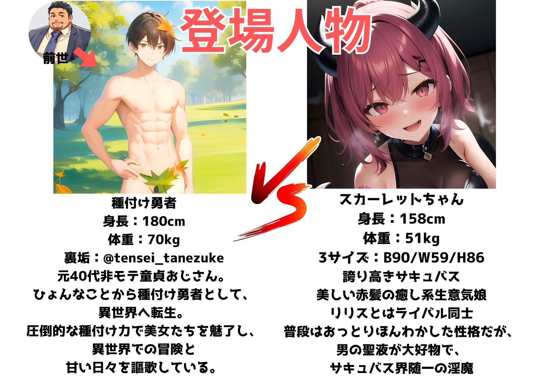 強気なサキュバスがチン棒に服従した件〜ほんわかどエロ美少女編〜 サンプル1ページ目